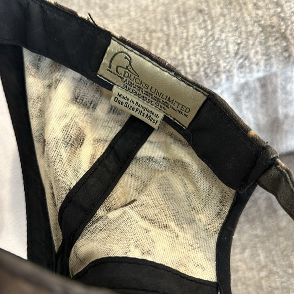 Ducks Unlimited Baseball Hat camouflage - Picture 6 of 7